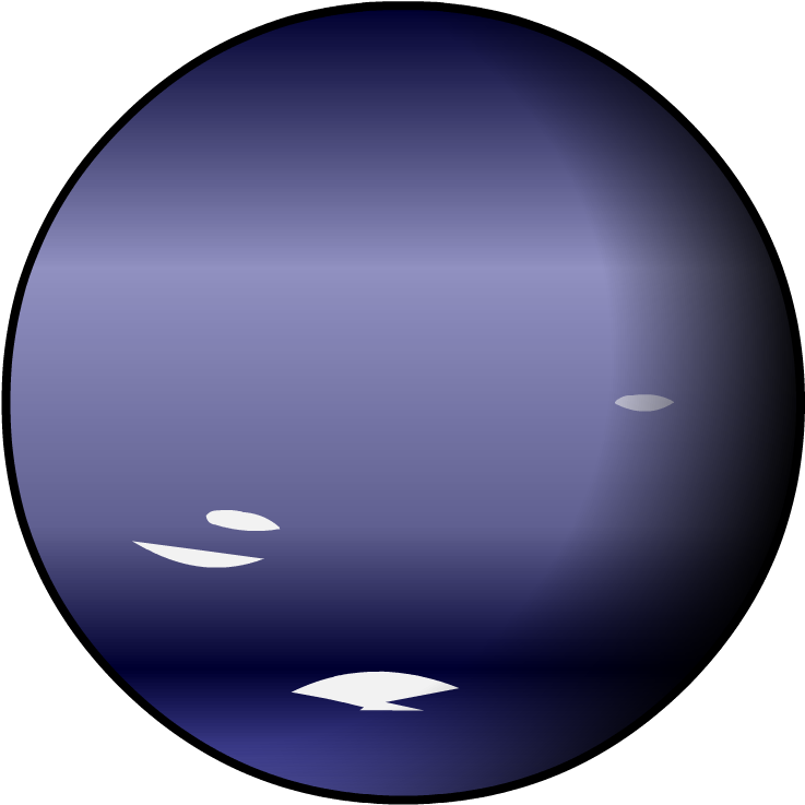 Neptune - Uranus Brainpop (880x880), Png Download