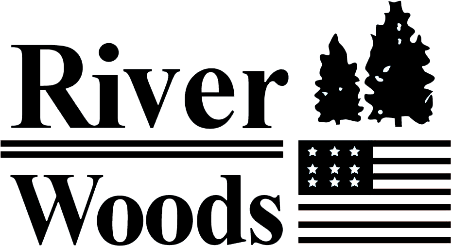 River Woods Logo - River Woods (1000x575), Png Download