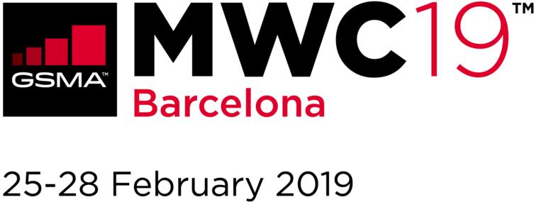 See You At Mwc Barcelona - Mobile World Congress 2019 Logo (952x600), Png Download