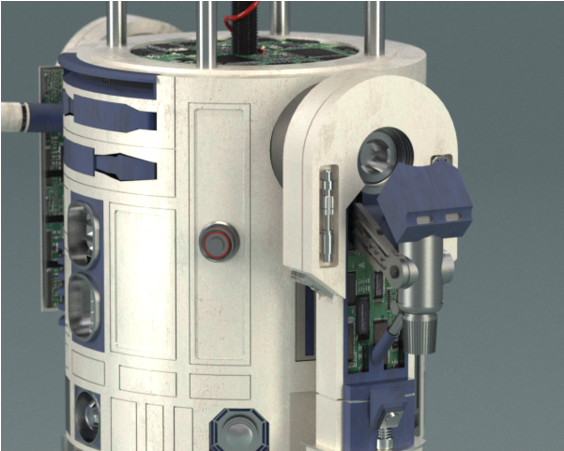 Josip Jakubiv - R2-d2 (800x450), Png Download