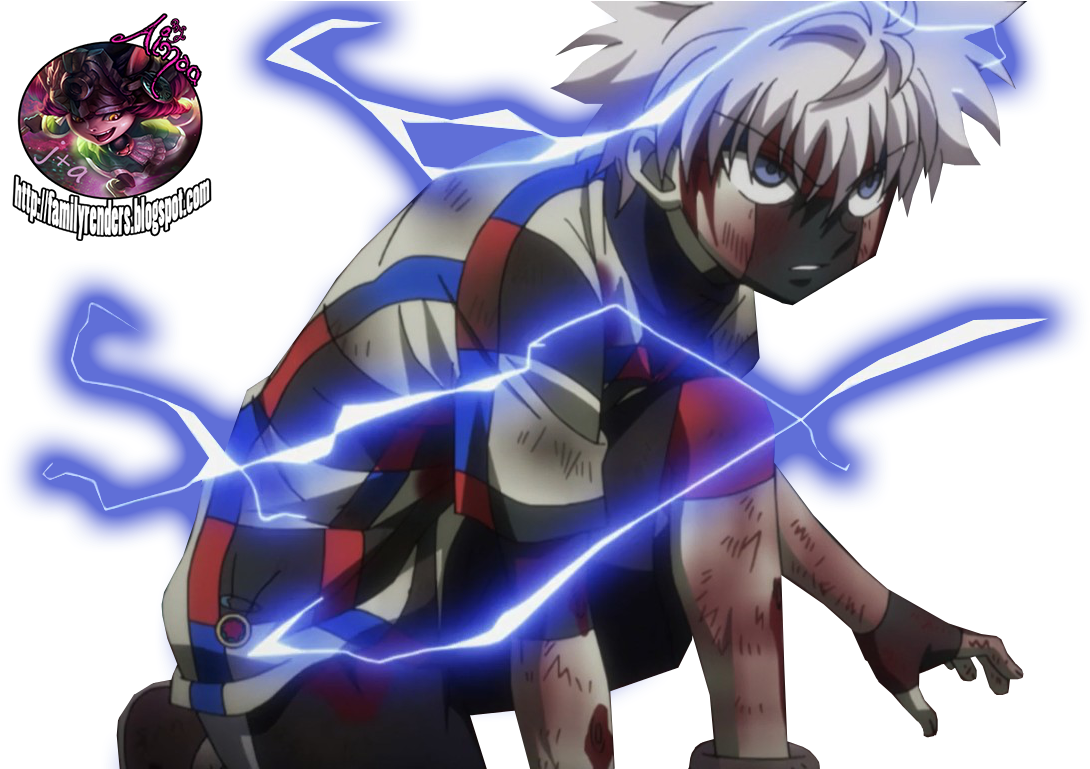 [character] Killua Zoldyck Hunter X Hunter - Cartoon (1159x768), Png Download