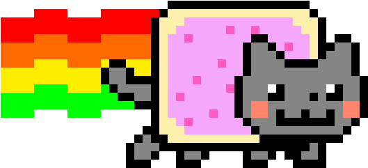 Nyan Cat (1200x1200), Png Download