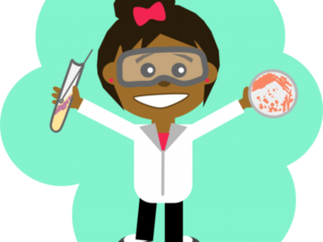 Molecule Clipart Bill Nye - Science Cartoon Transparent Png (640x480), Png Download