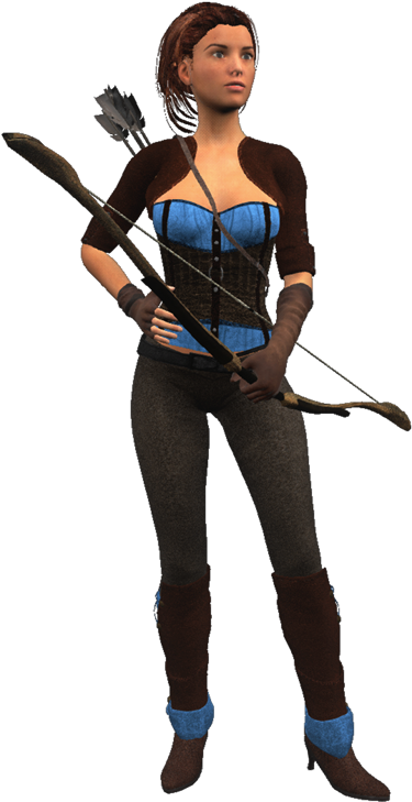 Archer - Description - Assault Rifle (500x780), Png Download