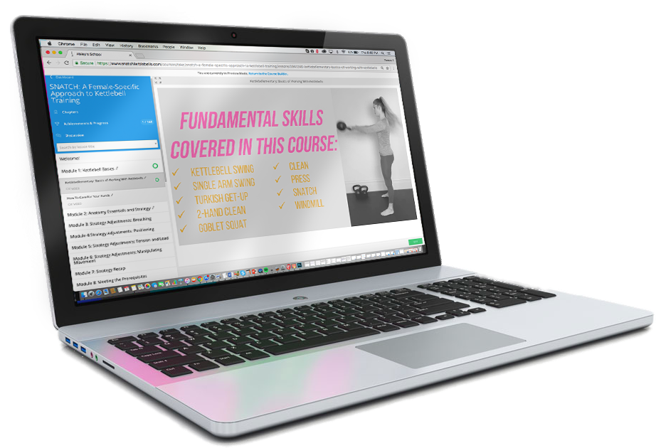 Fundamental Kettlebell Training For Women & Coaches - Aparatos Tecnologicos Para Niños (1000x700), Png Download