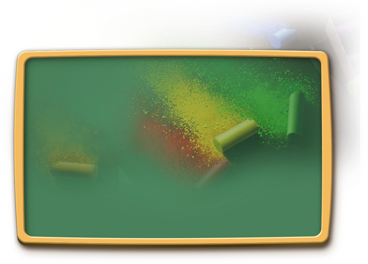 Blackboard Green Transprent Png - Paint Roller (1219x873), Png Download
