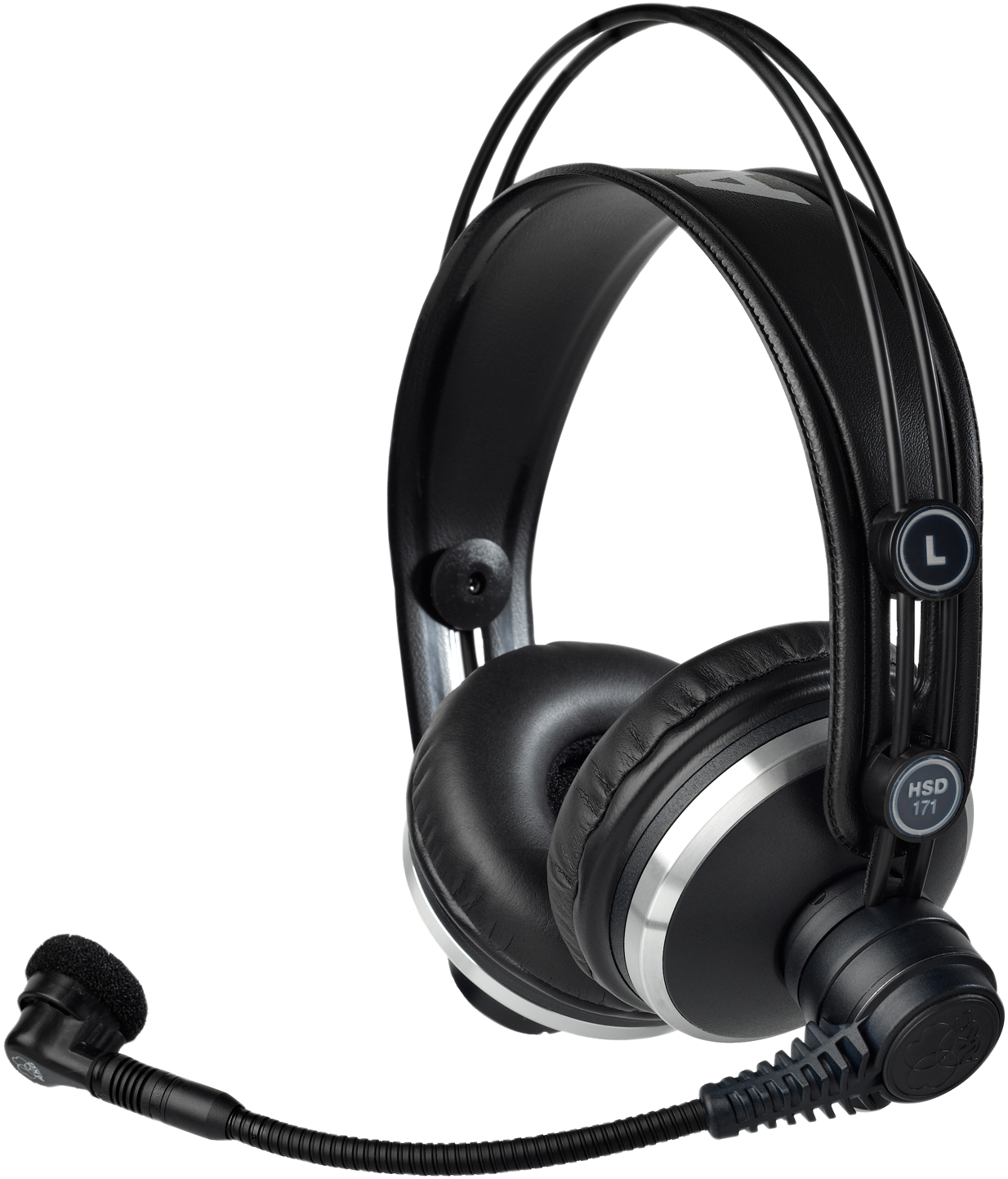 Headset With Condenser Microphone (1605x1605), Png Download