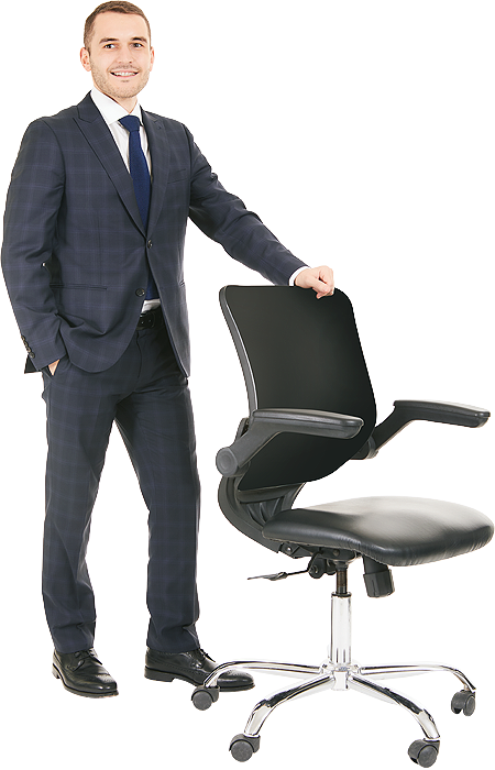 Back To Our People - Office Chair (450x700), Png Download