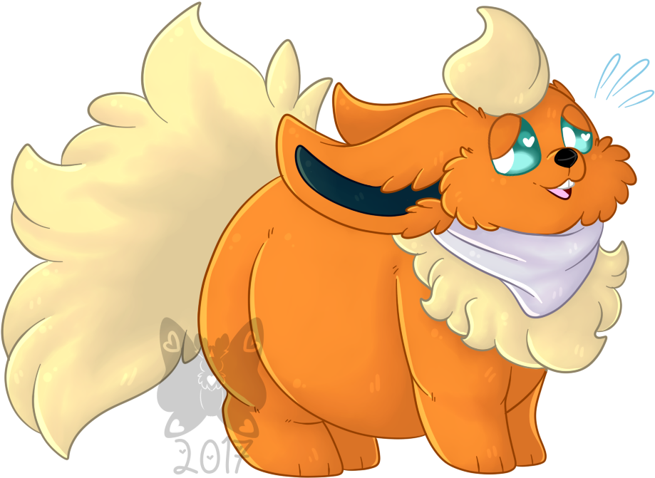 [commission] - Fatty Flareon - Fat Flareon (1000x730), Png Download