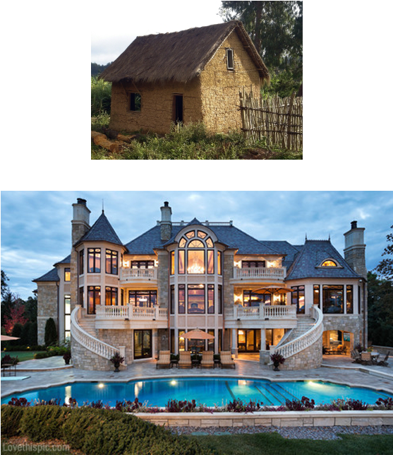 Houses - Mansion 10 Story House (598x720), Png Download