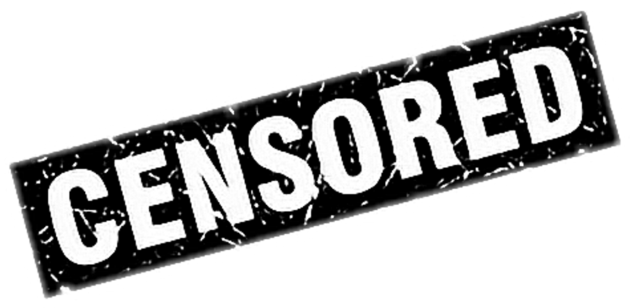 Censored Black (1024x1070), Png Download