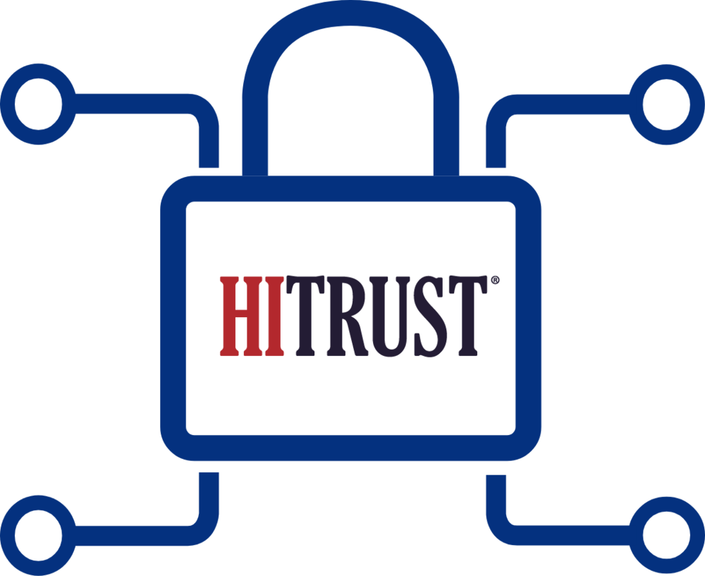 Hitrust Lock Icon (1000x817), Png Download