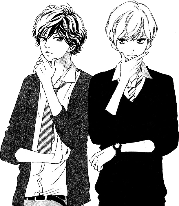 Anime Girl Png Tumblr - Ao Haru Ride Rival (666x772), Png Download