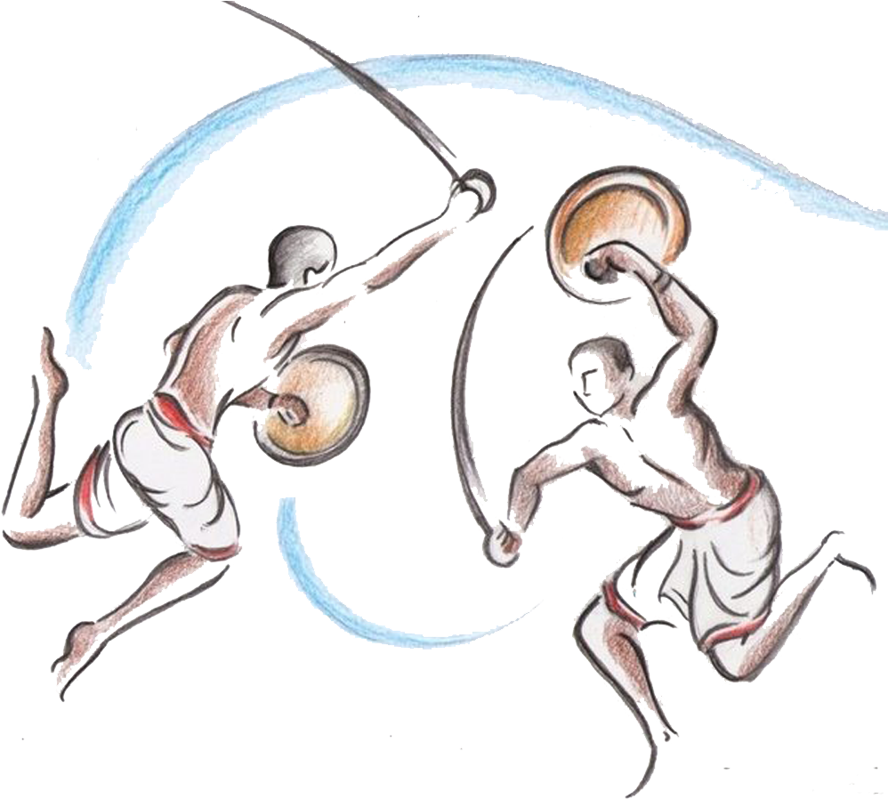 Kalarippayattu - Kalaripayattu Drawing (1000x1067), Png Download