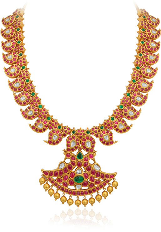 Necklaces - 22k Gold Necklace Designs With Price (800x800), Png Download