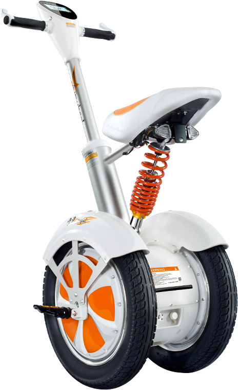 Electric Self-balancing Scooter - Self Balancing Scooter Bike (493x861), Png Download