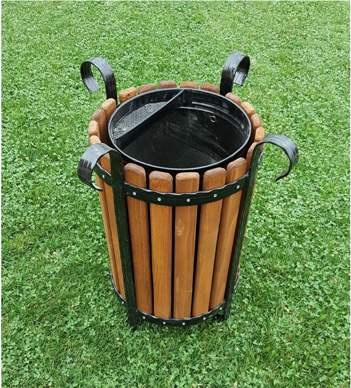 Ahşap Çöp Kovası - Djembe (1500x800), Png Download