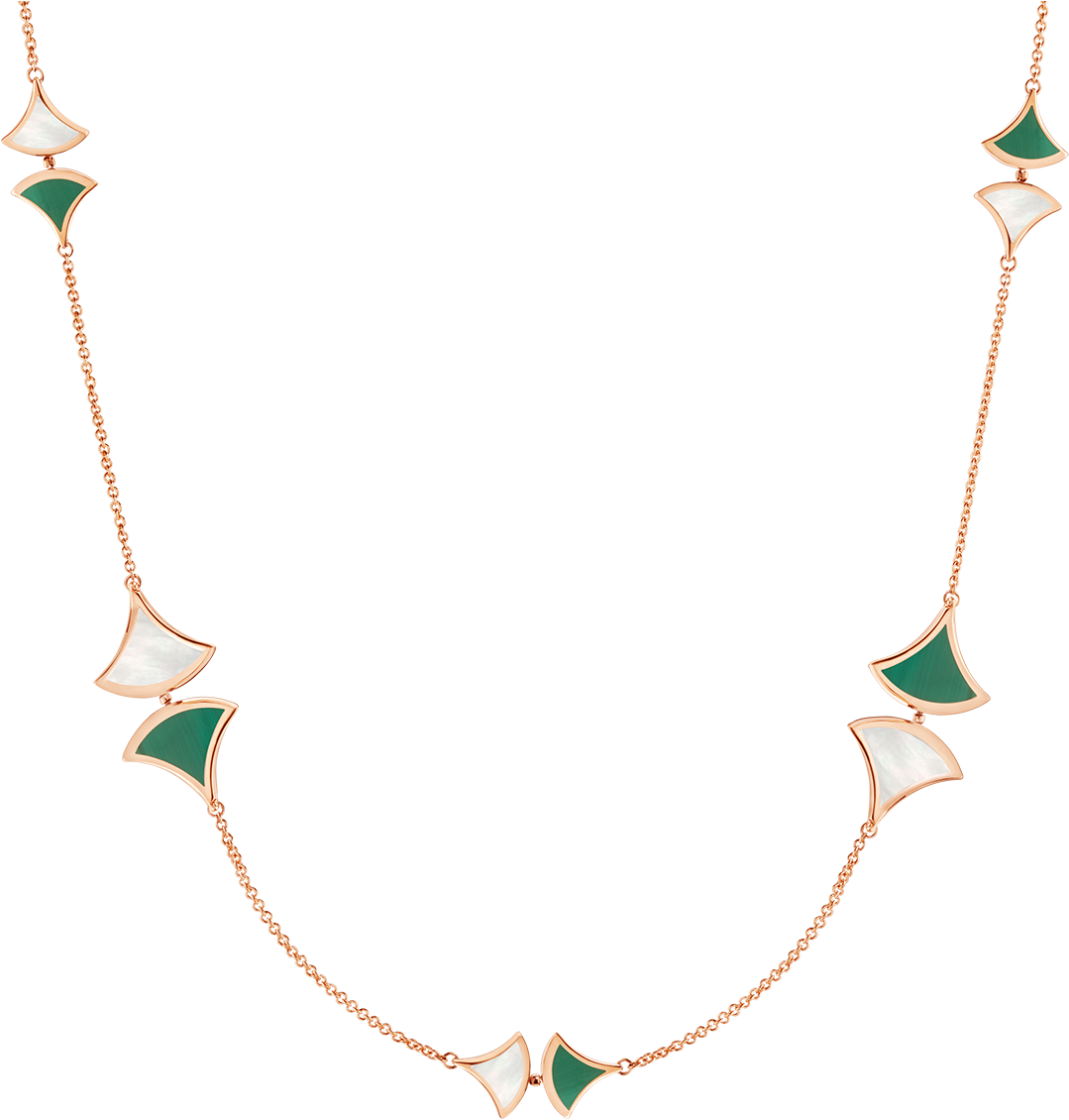 Divas' Dream Necklace Necklace Rose Gold Pink - Necklace (1800x1405), Png Download