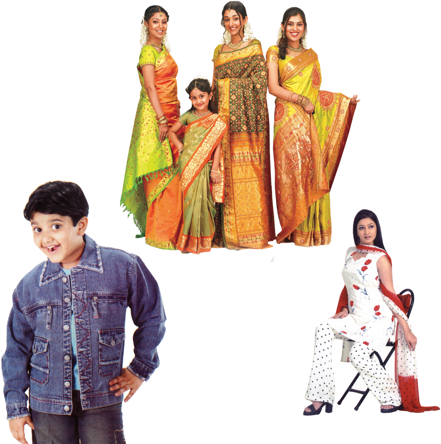 Original Textiles Model Andhra Telugu Saree Models - Silk (1600x1600), Png Download