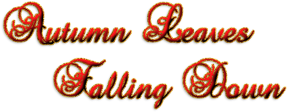 Autumn Word Art - Word Art Automn Png (585x259), Png Download