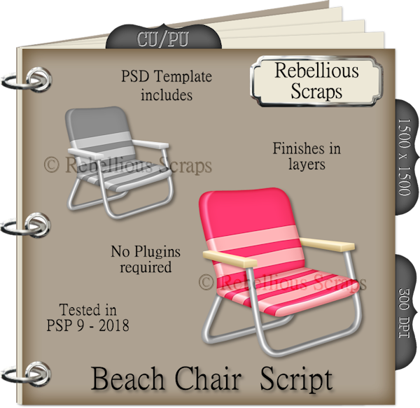 Beach Chair - Pahu Drum (600x583), Png Download