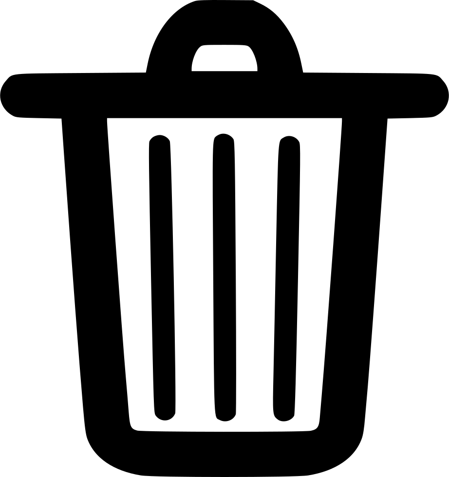 Trash Garbage Recycle Bin Svg Png Icon Free Download - Png Trash Logo White (922x980), Png Download
