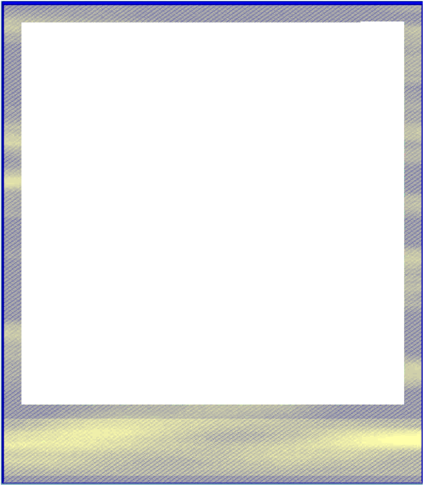 Vintage Polaroid Frame Png Picture Black And White - Paper Product (837x954), Png Download