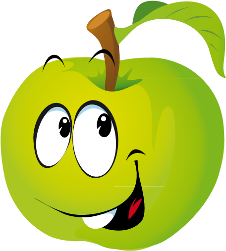 Фотки Dibujos De Frutas, Fruta Divertida, Pintura En - Tree 5'x7'area Rug (507x541), Png Download