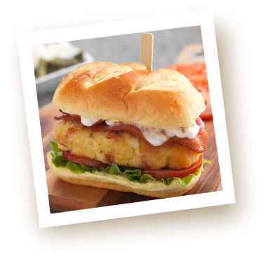 Crab Cake Brioche Sliders - Bun (379x369), Png Download