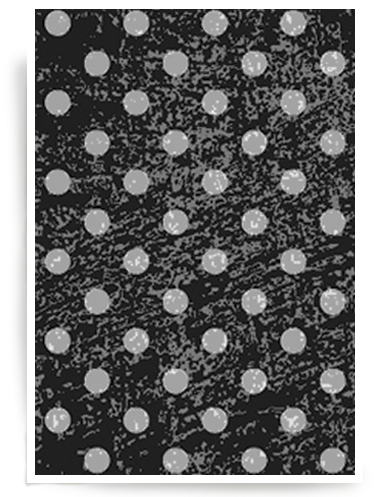 Licorice Distressed Dots-5 Sheets - Plus Rug (400x510), Png Download