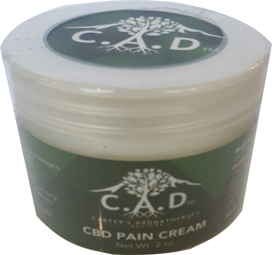 C - A - D - Carters Aromatherapy Design's Pain Cream (542x509), Png Download