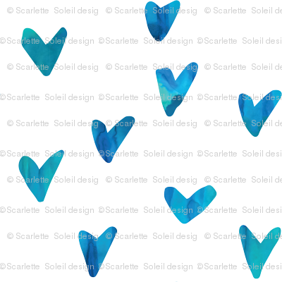 Seafoam And Blue - Watercolor Painting (400x400), Png Download