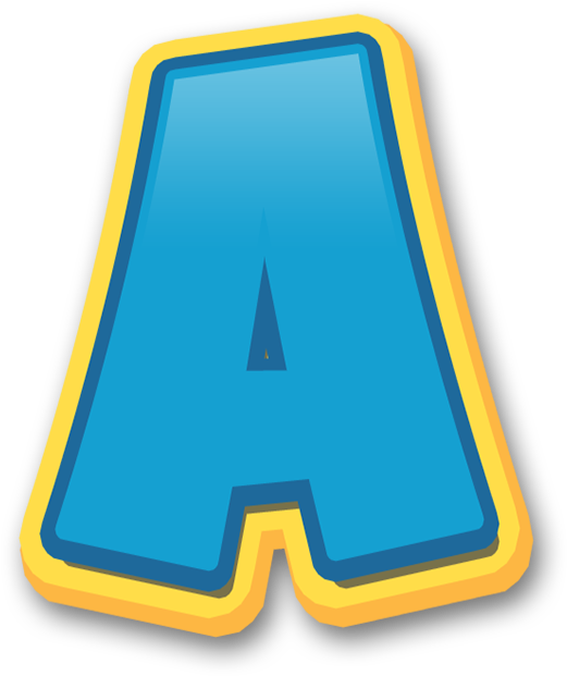 Letras Patrulha Canina Paw Patrol Letters A Paw Patrol - Letra A Paw Patrol (555x719), Png Download