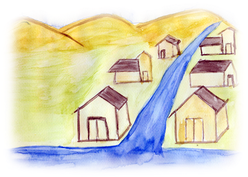 Chavarin 01 - Child Art (500x363), Png Download