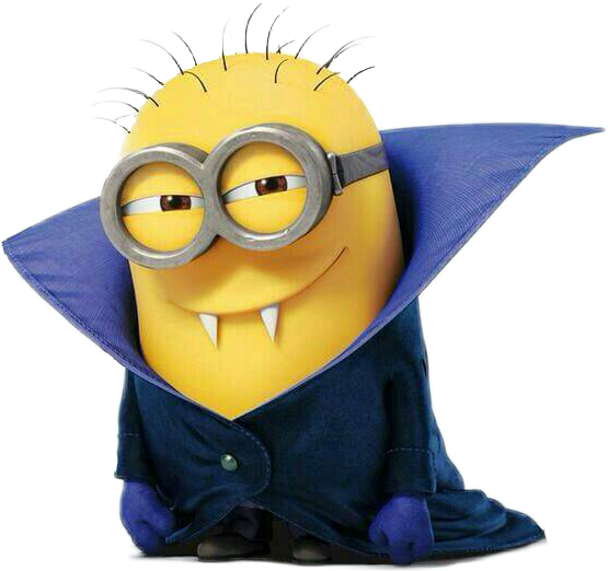Minions Dracula (555x522), Png Download