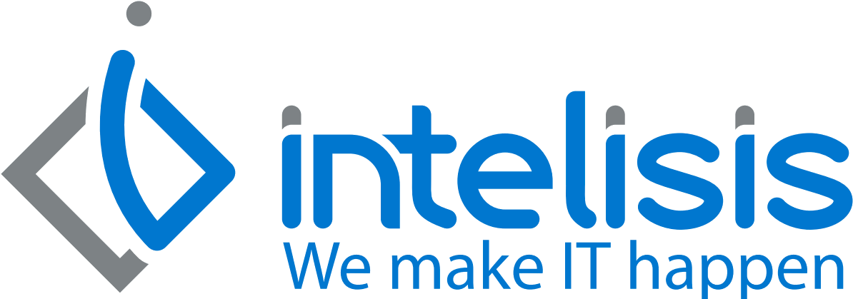 Logo Intelisis Letras Azules - Graphic Design (1220x430), Png Download