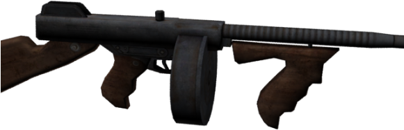 Gun 3d Model - Gun (580x435), Png Download
