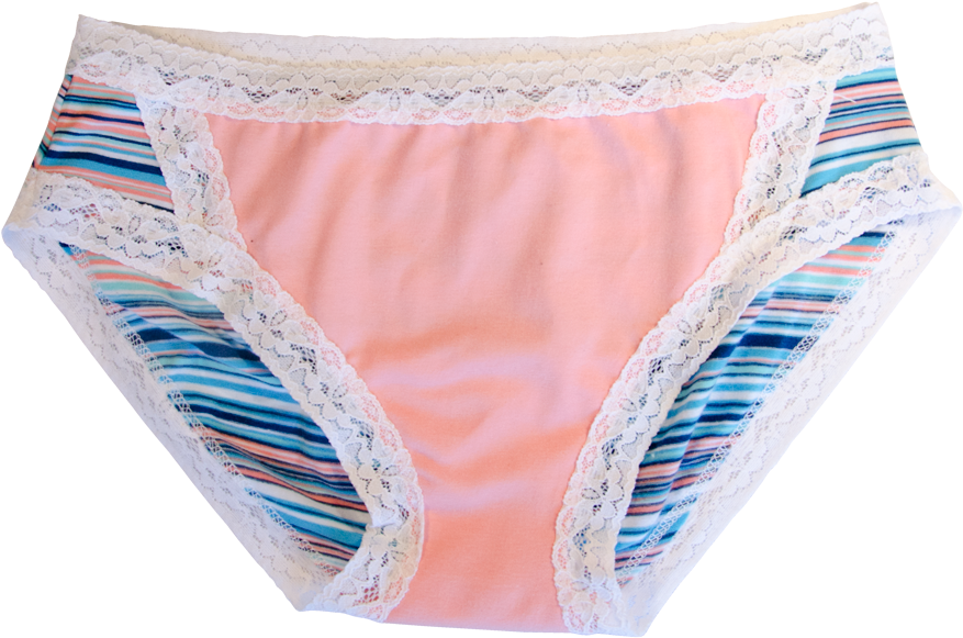 Bravegirl Underwear - Striped Pink - Underpants (960x960), Png Download