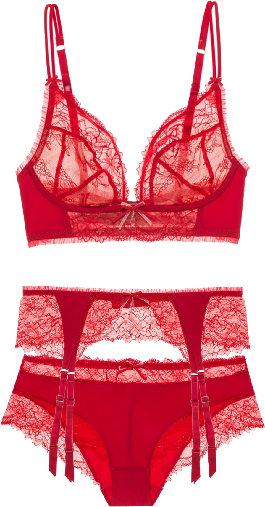 Mimi Gabriella By Pleasure State White Label - Lingerie Top (1280x1811), Png Download