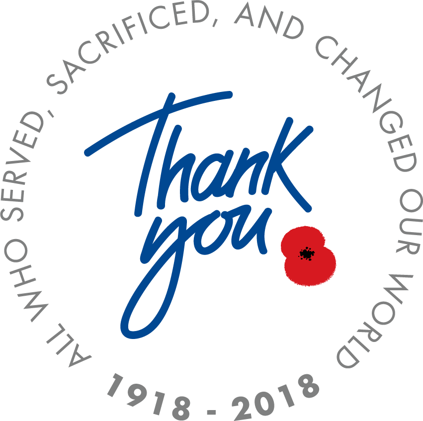 Rbl Thank You Line Primary Rgb - British Legion Everyone Remembered (851x847), Png Download