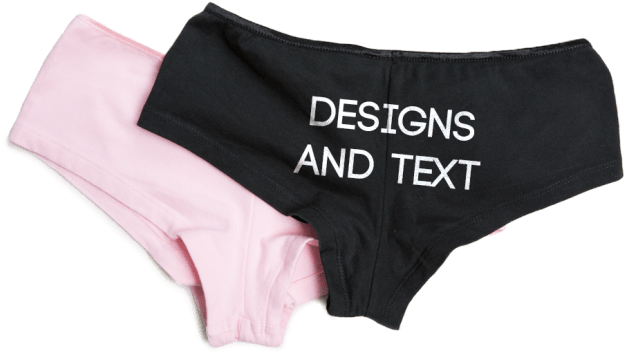 Create Personalised Underwear Online - Personalised Pants (650x484), Png Download