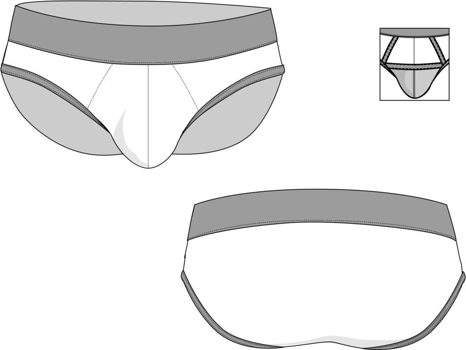 Df Brief - Underpants (1000x715), Png Download