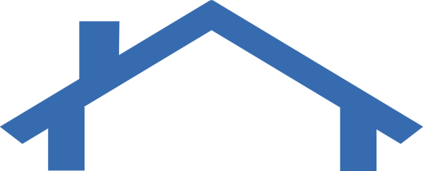 Clip - House Outline Clip Art (600x243), Png Download