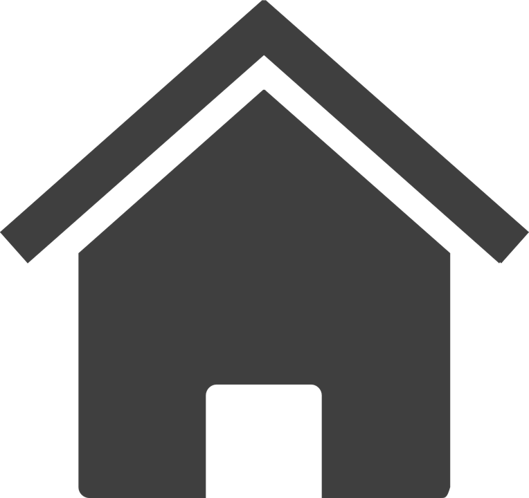 House Outline Cliparts - Home Icon Png (764x720), Png Download