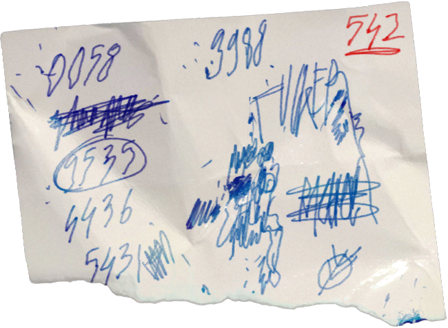 Nathanclues-scribbles - Number (650x476), Png Download