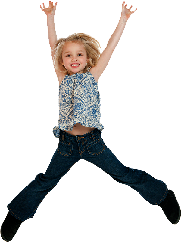 Girl Jumping Png (1800x1200), Png Download