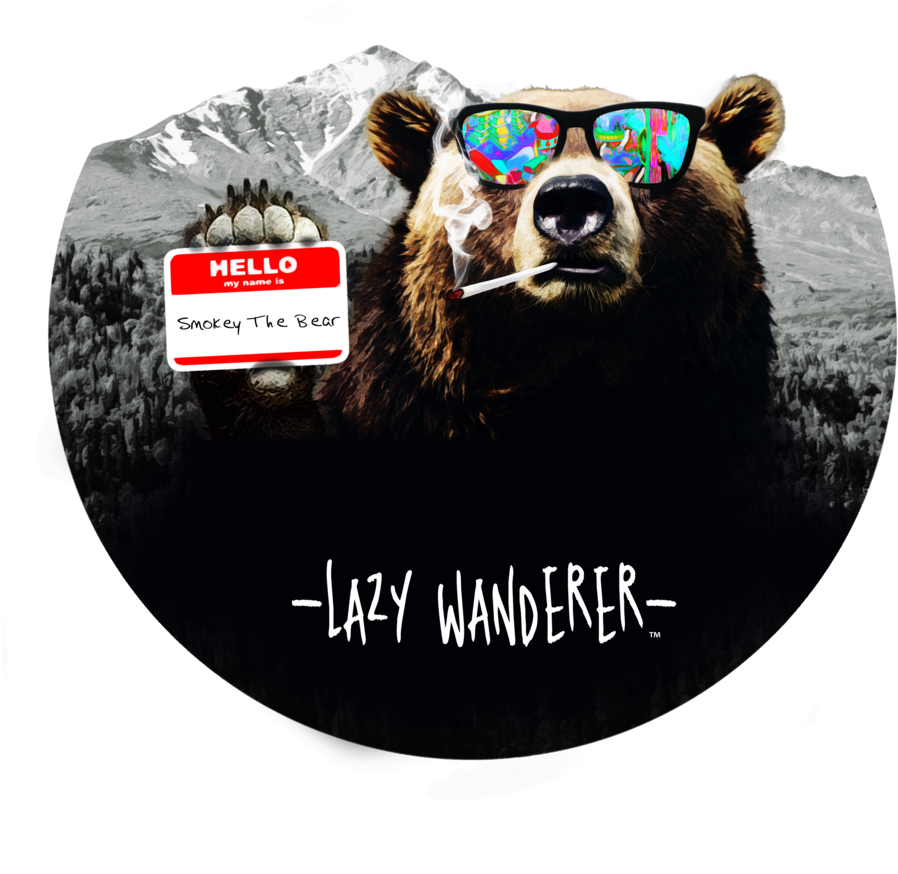 Smokey The Bear Tee (1000x1000), Png Download