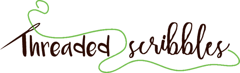 Threaded Scribbles Embroidery Designs - Machine Embroidery (800x243), Png Download