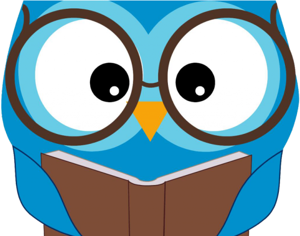 Black And White Cute Owl Clipart (640x480), Png Download