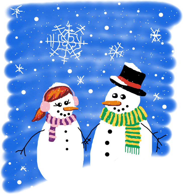 Or, Perhaps Your Wit Is Better-expressed Pictorially - Draw Something Snow Day (768x918), Png Download